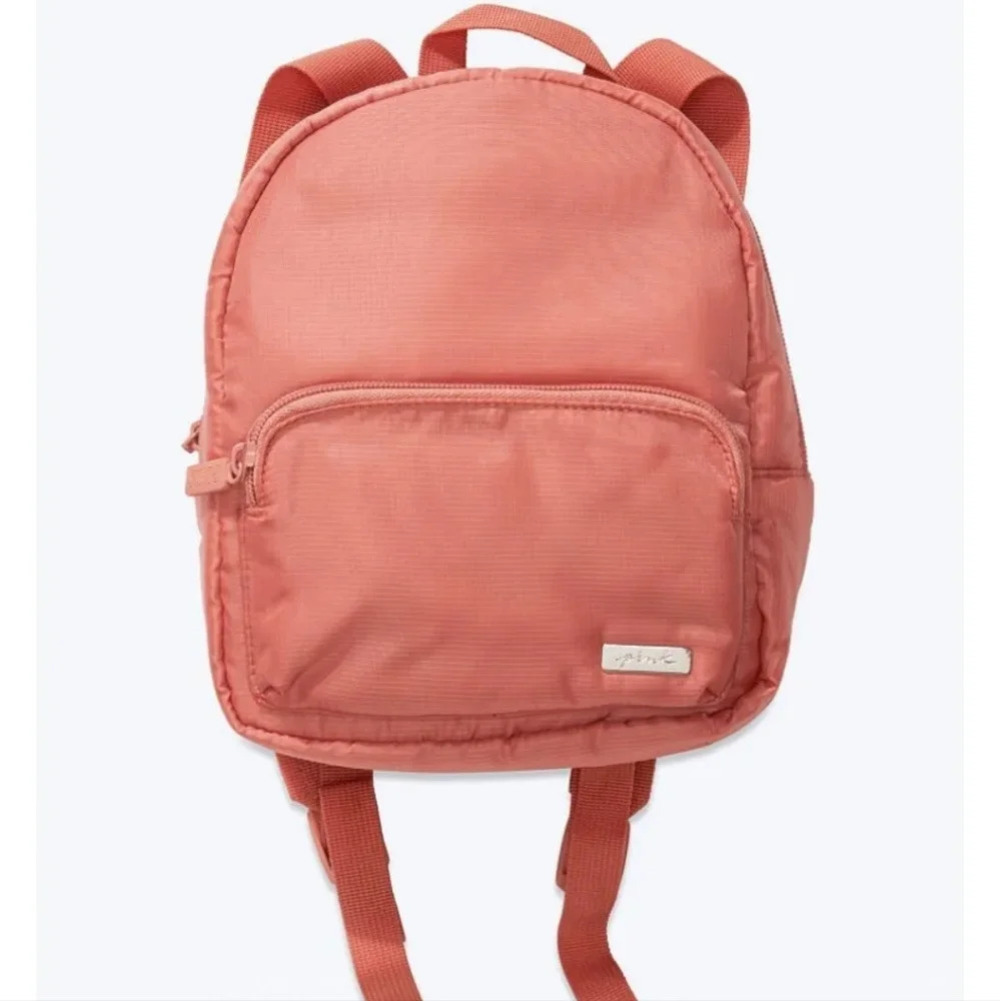 Pink Victoria's Secret Ripstop So Rosy Mini Backpack Bag Great For Travel NWOT